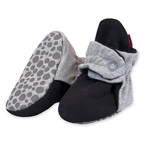Zutano Unisex Organic Cotton Baby Booties With Gripper Soles