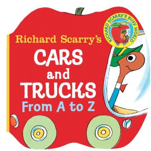 Richard Scarry's Cars and Trucks from A to Z - (Chunky Book) (Board Book)