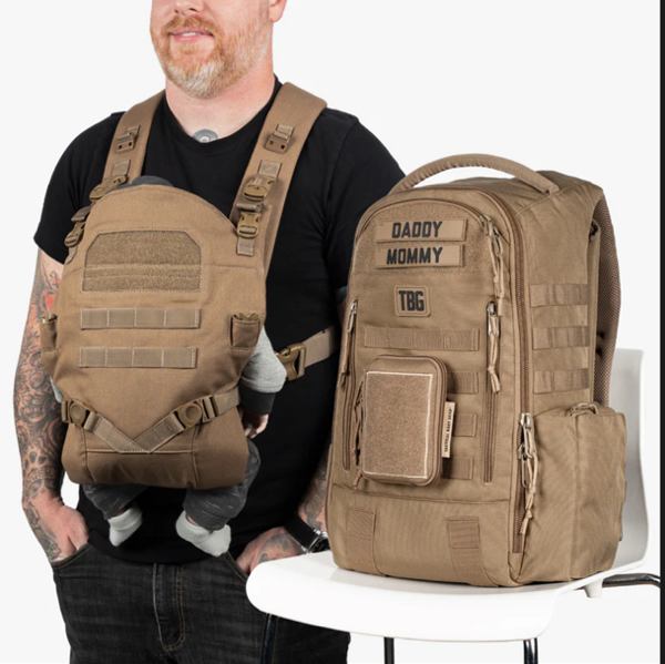 Daypack Diaper Bag + Baby Carrier Bundle | Save | TBG – Tactical Baby Gear