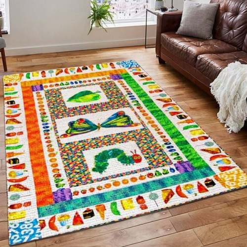 Hungry Caterpillar Ver568 311221PTS Rug | Printing Floor Mat Carpet | Area Rug