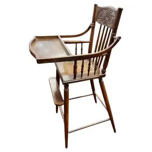 Antique Victorian Baby High Chair For Sale at 1stDibs | antique high chairs for sale, antique baby high chairs wooden, vintage wooden high chair for sale