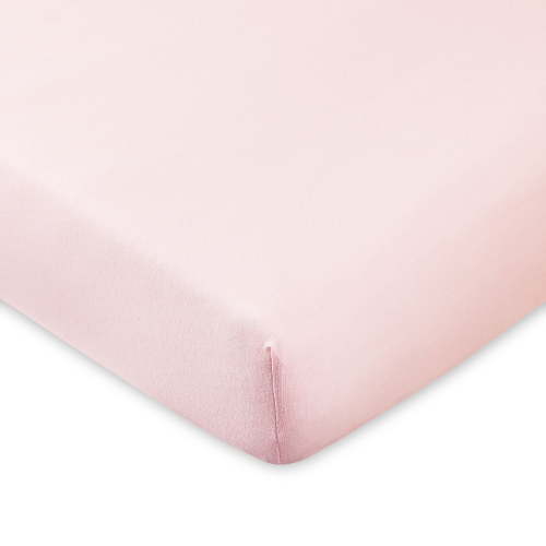 Parent's Choice 100% Cotton Infant Crib Fitted Sheet, Pink