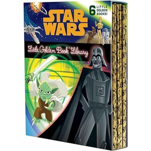 The Star Wars Little Golden Book Library (Star Wars): The Phantom Menace; Attack of the Clones; Revenge of the Sith; A New Hope; The Empire Strikes Back; Return of the Jedi