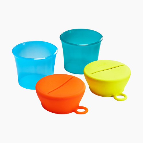 Boon Snug Snack Container - Blue Multi
