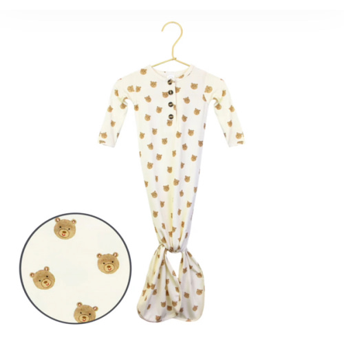 Pre-Order - Teddy Knotted Gown