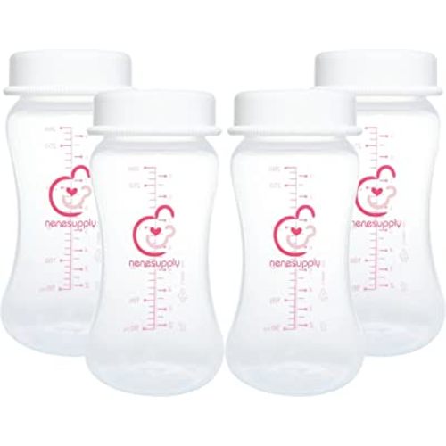 Nenesupply Wide Mouth Feeding Bottle 9oz Storage Bottle Compatible with  Spectra S2 Spectra S1 and 9 Plus Pumps Inc Nipple and Sealing Disc  Compatible