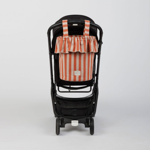 Basket Stripes - Rose + Red - Minicoton