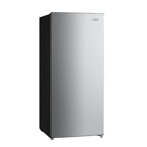 Arctic King 7.1 Cu ft Upright Convertible Freezer/Refrigerator, Stainless Steel