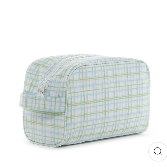 TRVL Stowaway Toiletry Bag- Classic Plaid Green – VACE
