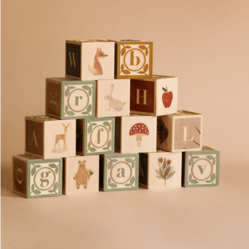 Uncle Goose Watercolor ABC Blocks– Odin Parker