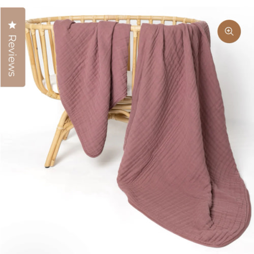 Cloud Muslin™ Quilt - Berry
