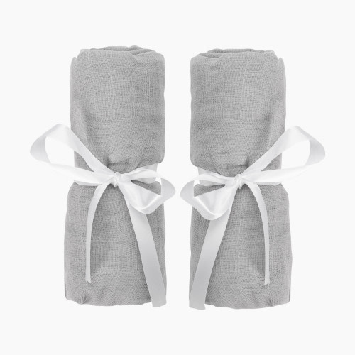 Newton Baby Play Yard Extra Sheet 2pk - Grey (2023)