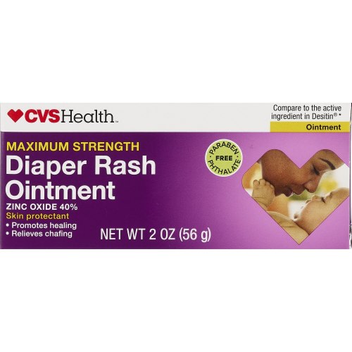 CVS Diaper Rash Ointment, 4 OZ, 2 OZ