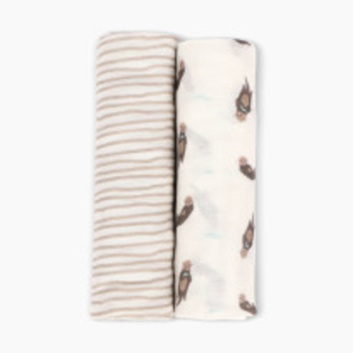 Bamboo Little Bamboo Swaddle Set - Otter