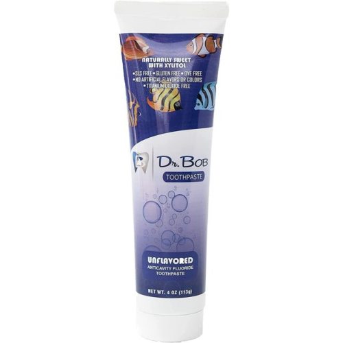 Dr. Bob Unflavored Dye-Free Toothpaste