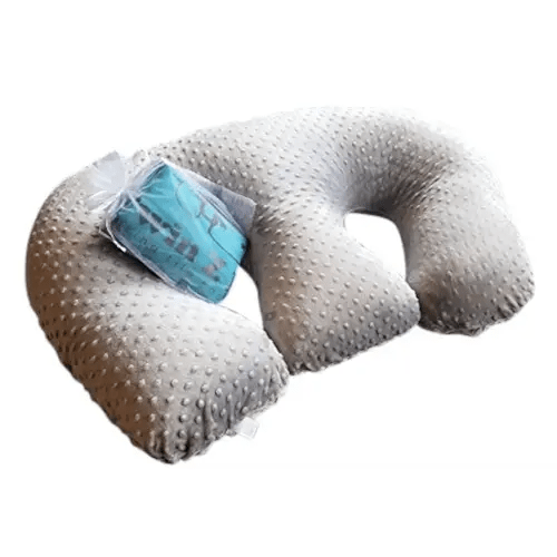 Twin Z Pillow The 6 uses in 1 Twin Pillow ! Grey Plus Free Travel Bag!