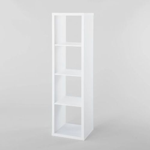 13'' 4 Cube Vertical Organizer White - Brightroom™