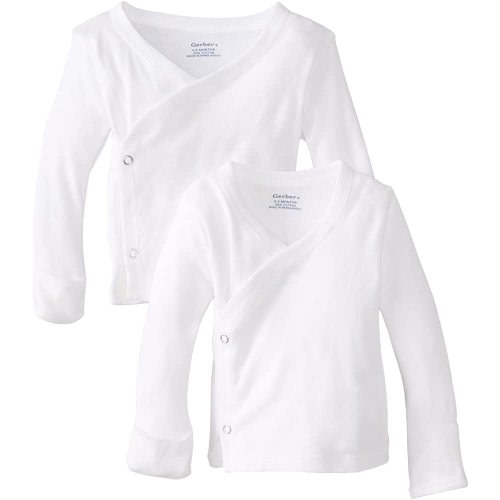 2-Pack Long Sleeve Side-Snap Shirts