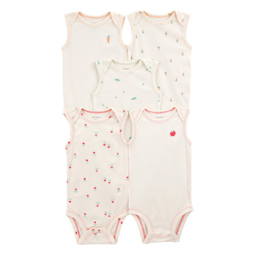 Baby 5-Pack Vegetables Short-Sleeve Bodysuit - Carter's | Carter's