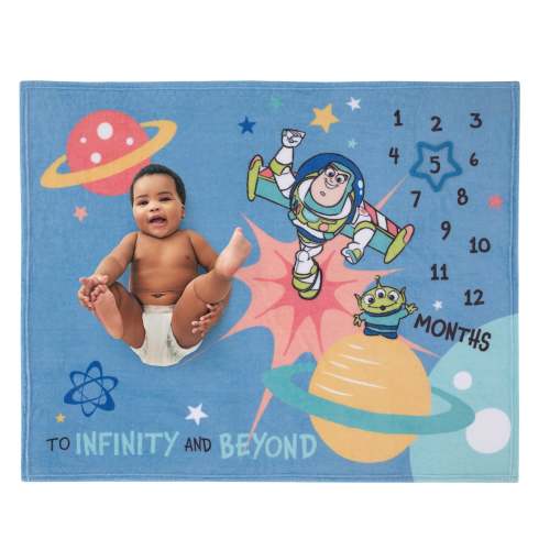 Disney Toy Story Blue, Orange, and Yellow To Infinity and Beyond Super – NoJo Baby