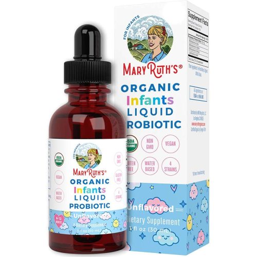 MaryRuth's Organic Infant Probiotic, Liquid Drops, 60 Servings, 1 fl oz, Digestive Supplement