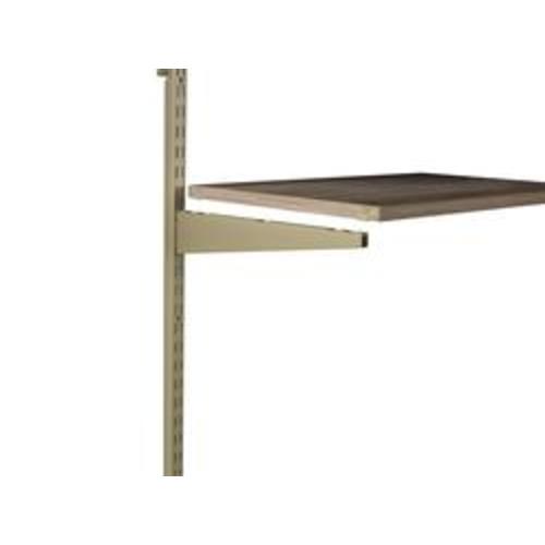 Closet Culture™ Satin Gold Wire Closet Shelf Hardware Kit