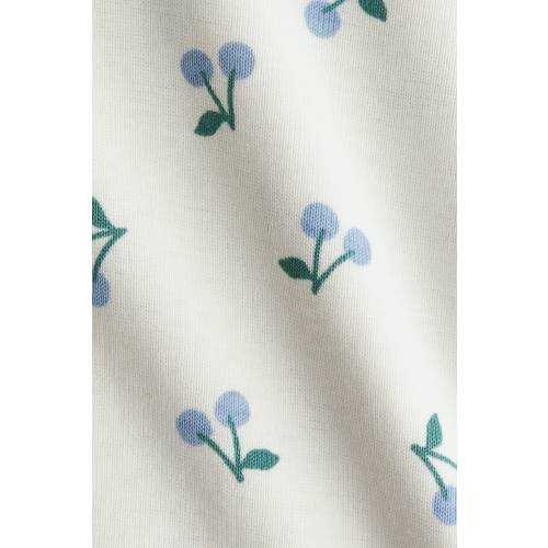 PRINTED COTTON BODYSUIT