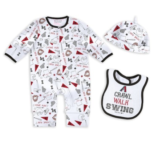 Arizona Diamondbacks WEAR by Erin Andrews Newborn & Infant Sleep & Play Set