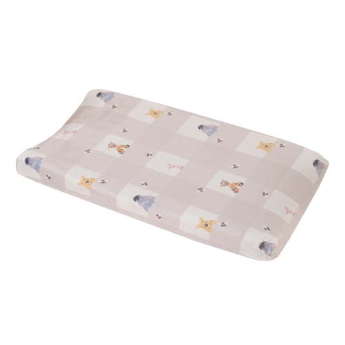 Disney Winnie the Pooh Hugs and Honeycombs Contoured Changing Pad Cover