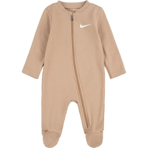 Baby Essentials French Terry Footie, 6M, Hemp