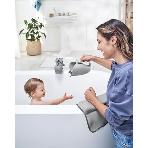Skip Hop Moby Baby Bath Essential Set, Grey - Essentials Kit Grey