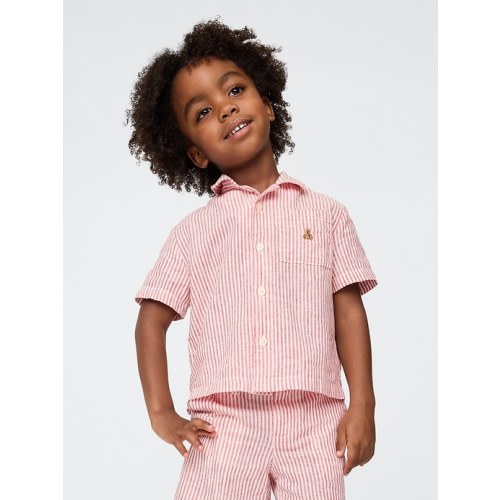 Baby & Toddler Linen-Cotton Cabana Shirt
