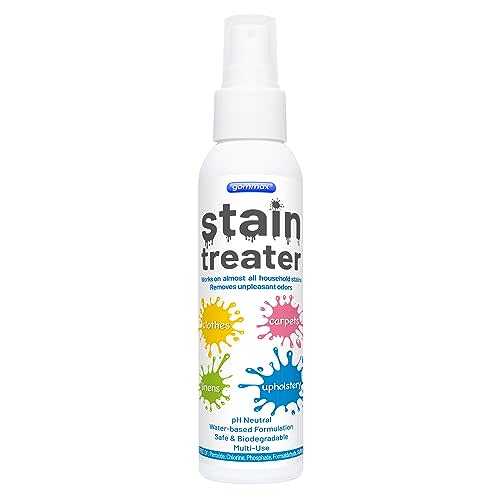 Stain Remover Spray, Baby Stain Treater for Laundry, Stain Treater Spray, Fabric Stain Remover for Spots on Clothes, Underwear, Carpets, Linens, 4 oz Spray Bottle (1)