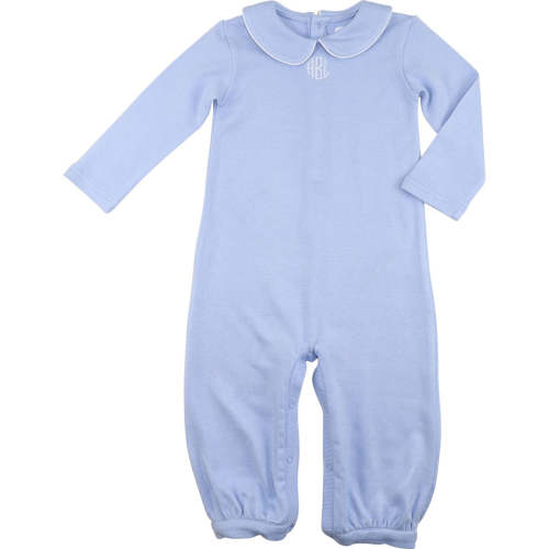 Blue Sweater Long Romper – Cecil & Lou