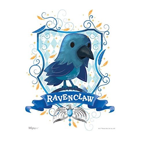 MIGHTYPRINT Harry Potter – Wall Art – Ravenclaw – Officially Licensed Wall – NOT Made of Paper – Strong Reusable Décor for Kid Baby Nursery Dorm – by Trend Setters Ltd.