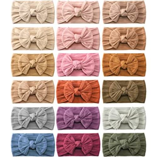  Headband Holder Bows Organizer For Girls Hair Bows Holder Baby  Headband Hair Accessories Organizer For Baby Girls Bow Hanger Storage For  Girls Hair Bows For Toddler Girls Room Wall Decor (White) 