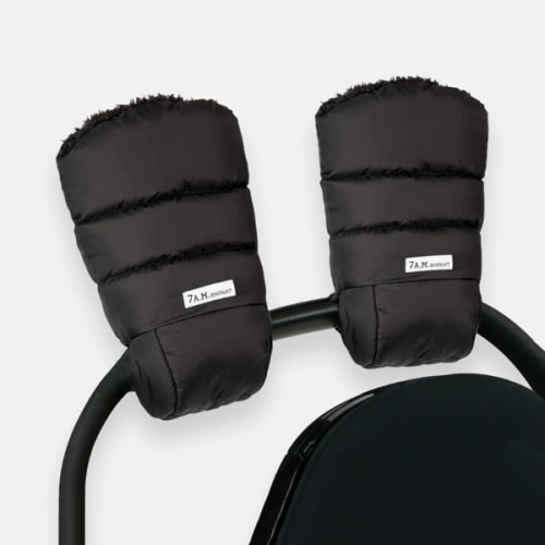 Warmmuffs - Plush, Black