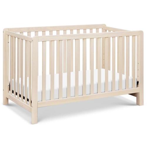 Carter's By DaVinci Colby 4-in-1 Convertible Crib, Toddler to Full Bed, Low-Profile, Washed Natural Wood