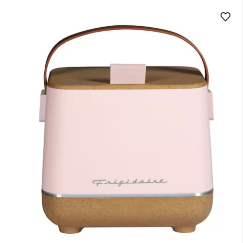 Frigidaire Mini Fridge in Pink Cork