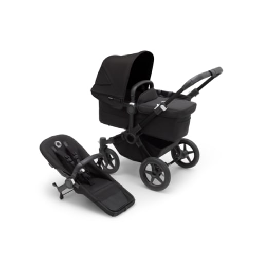 Donkey 5 Mono Black/Midnight Black Essentials Bundle - HipBabyGear
