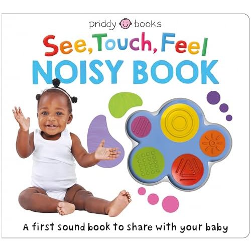 See, Touch, Feel: Noisy Book: A first sound book to share with your baby