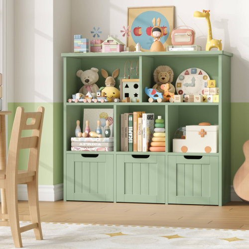 Zipcode Design™ Kalb 39.4"W x 35.4'' H Toy Box and Organizer & Reviews | Wayfair