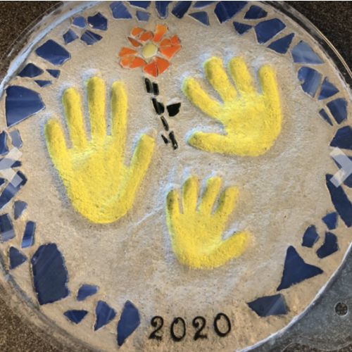 Mosaic Stepping Stone Kit