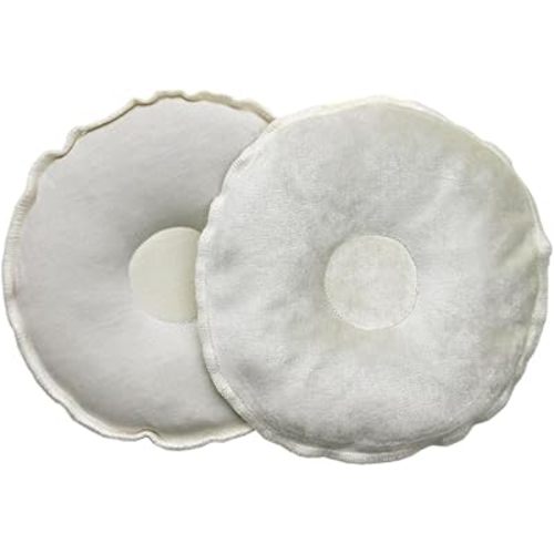 Bamboobies Soothing Nursing Pillows, Daytime Nursing Pads - Reusable, Hot Cold Compress for Breastfeeding- Discreet Leak-Proof Washable Pads for Breastfeeding - 2 Compress Pads, 2 Nursing Pads