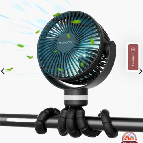 USB Rechargeable Handheld Cooling Fan for Travel