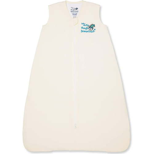 Baby Merlin's Magic Dream Sack - Double Layer Wearable Blanket - Cotton - Cream - Infant 6-12 Months - Unisex