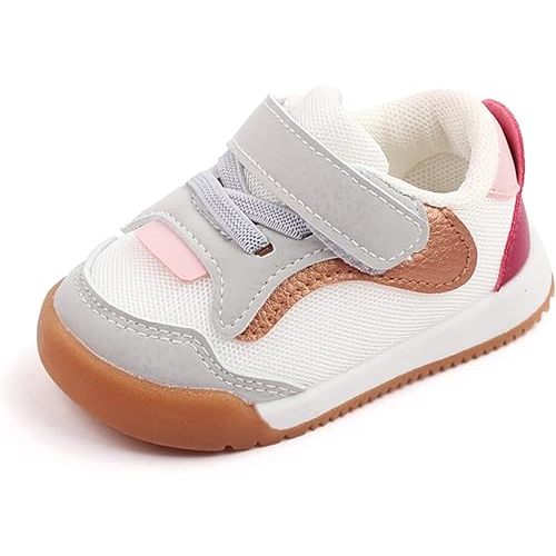 Baby Boy Girl Shoes Infant Non Slip Sneakers Breathable Lightweight Toddler First Walking Shoes 6 12 18 24 Months