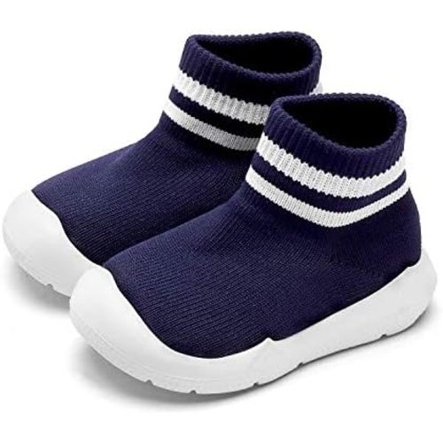 Engtoy Baby Shoes & Socks - Non-Slip Breathable Slippers with Soft Rubber Sole - Baby Boys & Girls Slip On Sneakers