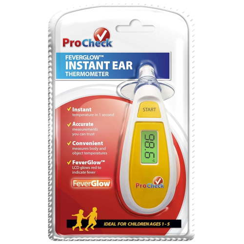 ProCheck Instant Ear Thermometer for Baby, Toddler, and Kid – 1 Second Reading
