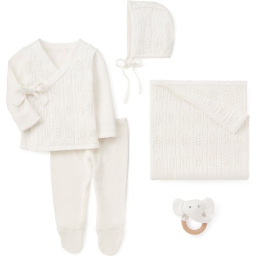 Elegant Baby Take Me Home Newborn Essentials Set, 0-3 M, White